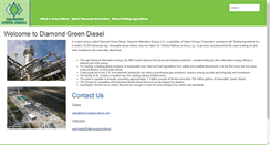Desktop Screenshot of diamondgreendiesel.com